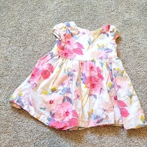 Gap Baby Floral Colorful Dress Size 12-18 Months